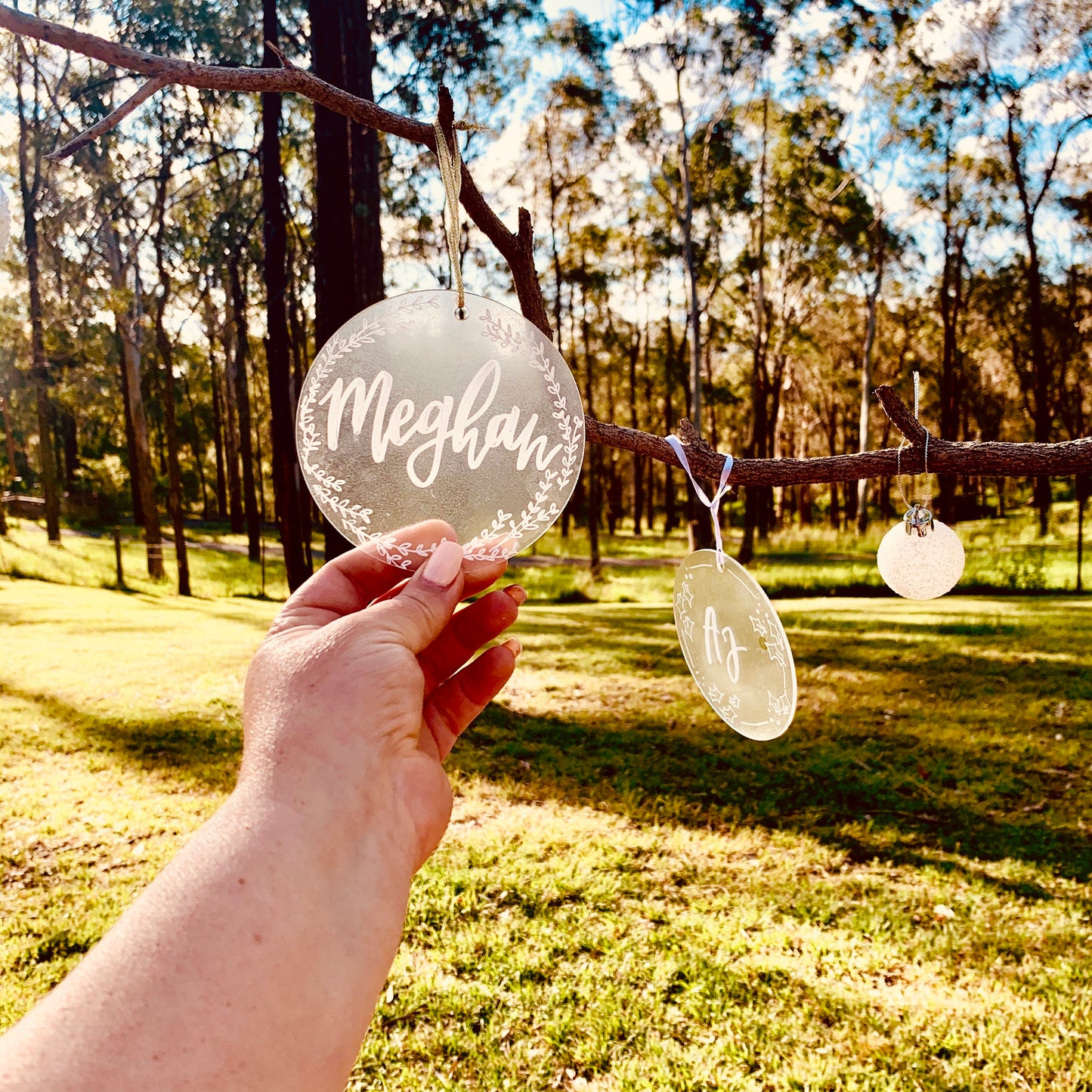 Acrylic Christmas Baubles