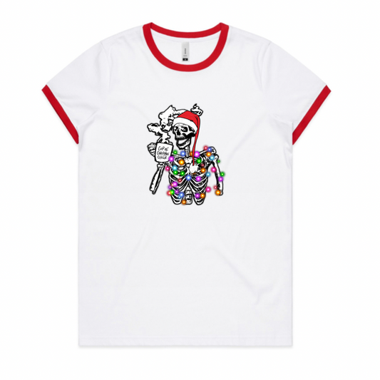 Skeleton Santa - Women’s T-Shirt