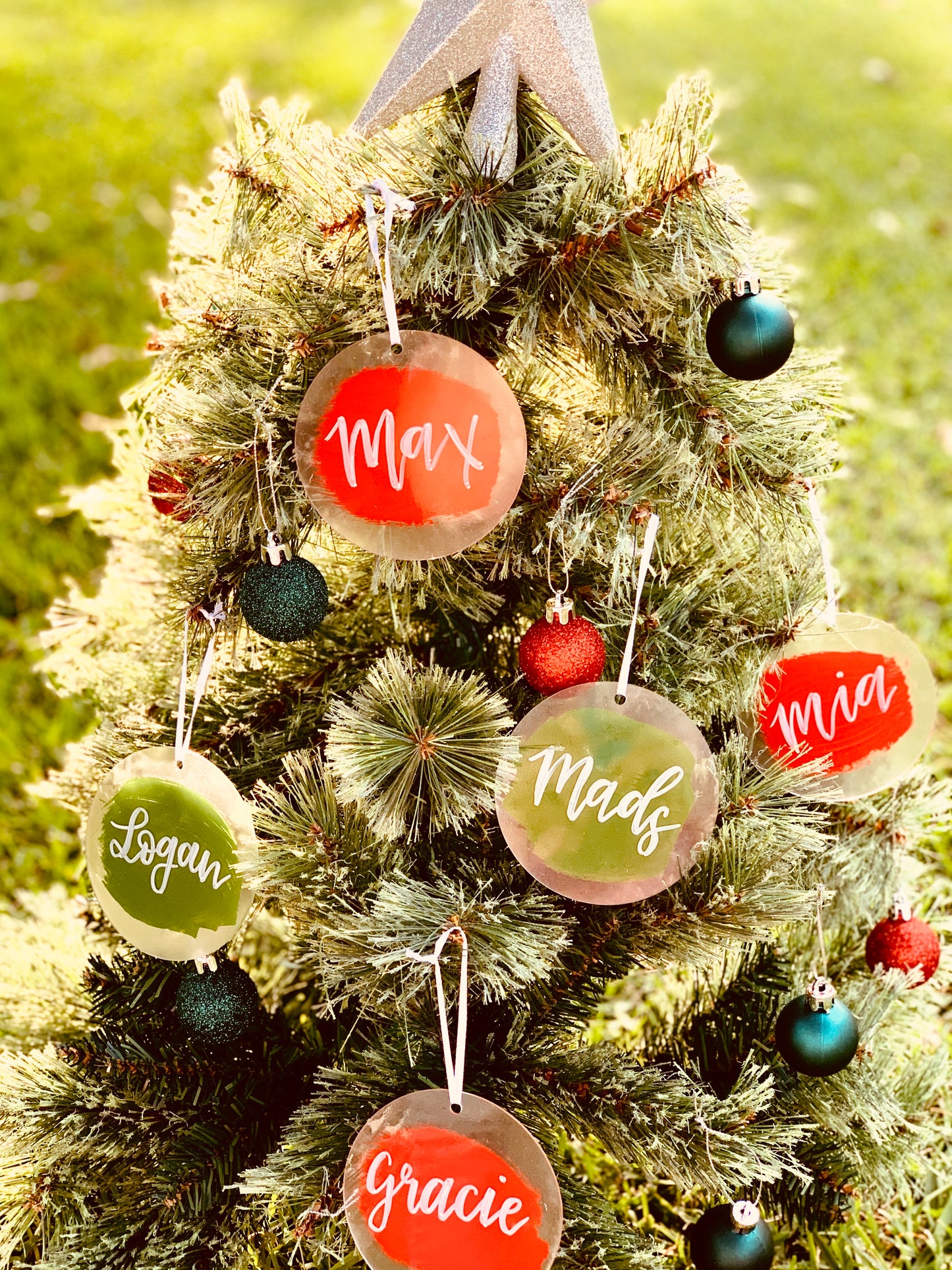 Acrylic Christmas Baubles