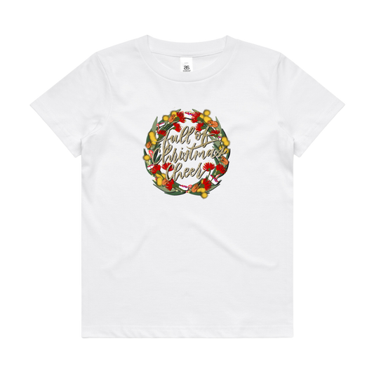 Full Of Christmas Cheer Kids T-Shirt