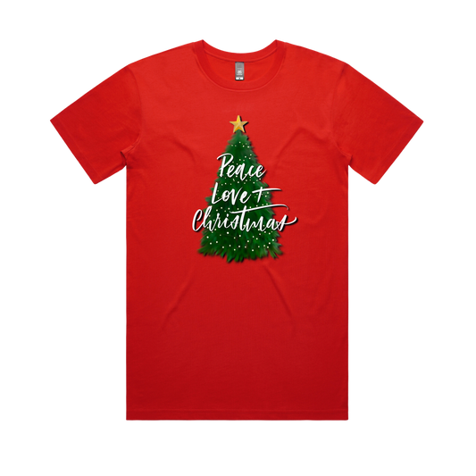 Peace Love & Christmas T-Shirt